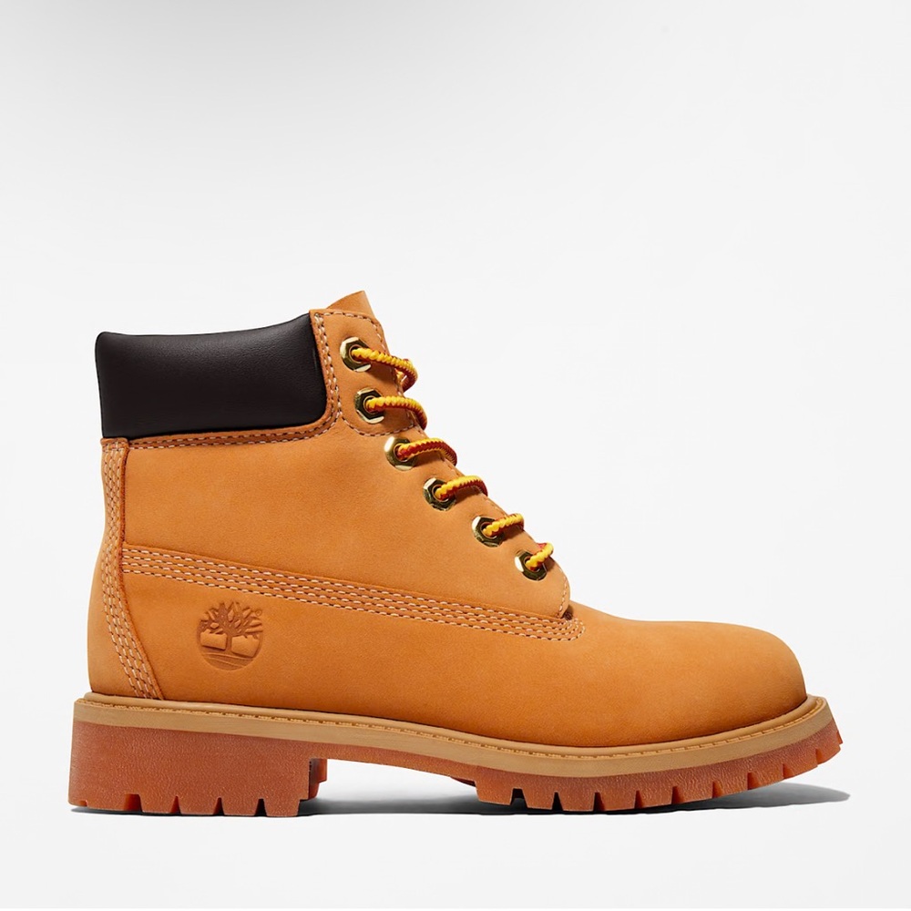 Youth Timberland® Premium 6-Inch Waterproof Boot size 4 jr